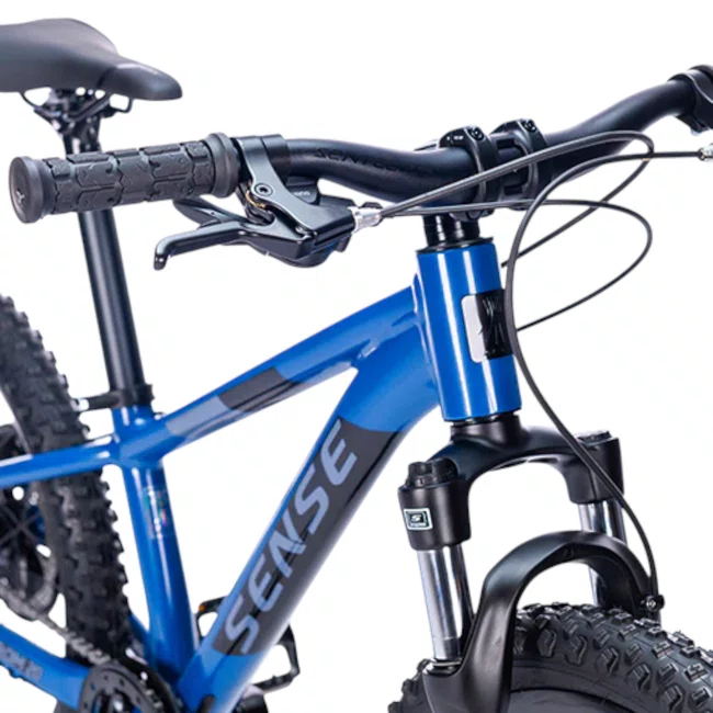 Bicicleta Sense Grom Aro 16 Aqua e Preto