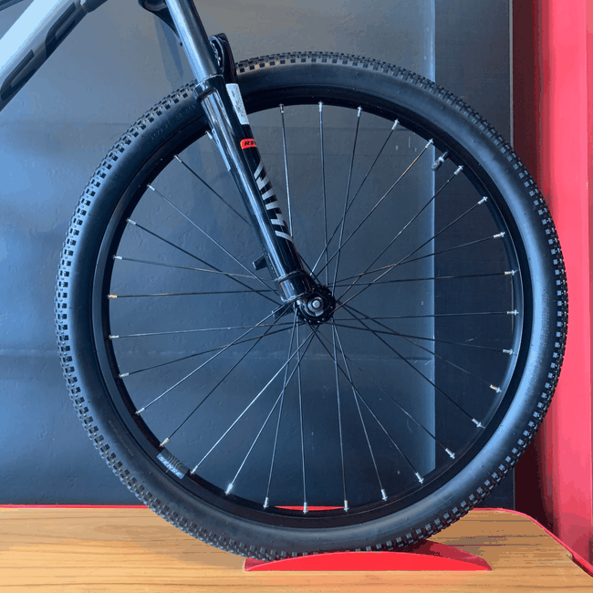 Bicicleta Sense Hardpump Aro 26 Prata e Grafite - Seminova