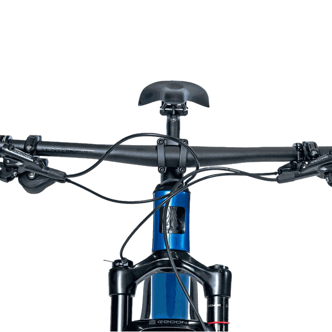 Bicicleta Sense Impact Carbon Pro 2024 Deore 12v Azul e Carbono e Prata