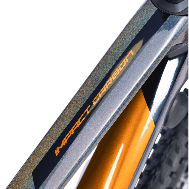 Bicicleta Sense Impact Carbon Pro Aro 29 Deore 12v Cinza e Dourado