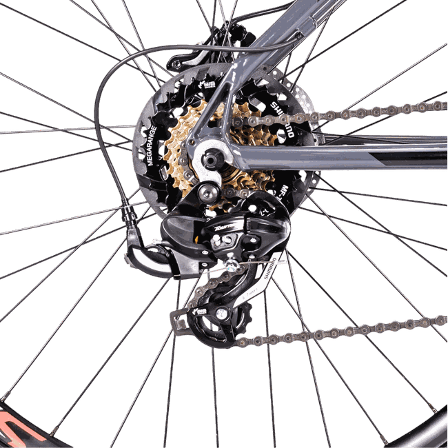 Bicicleta Sense One 2023 Tourney Grafite e Rosa e Pretoㅤㅤㅤㅤㅤ