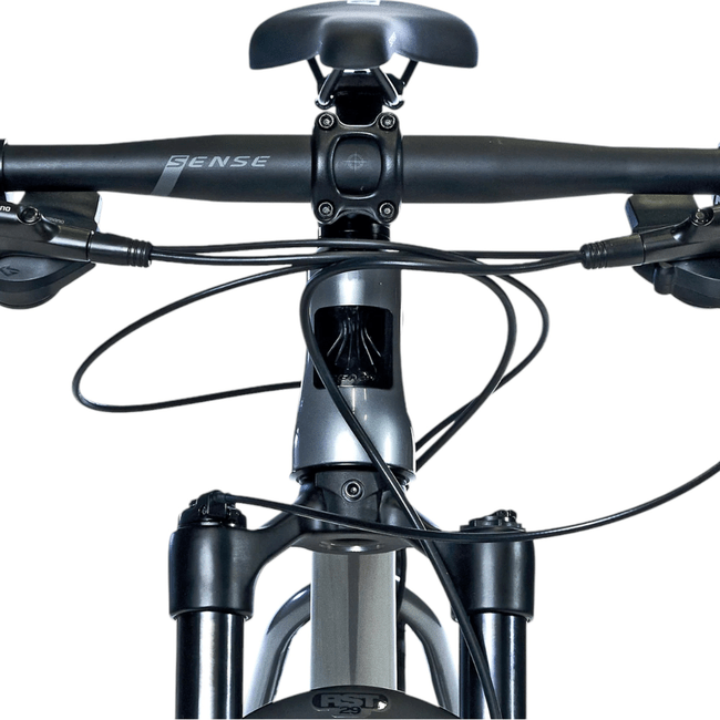 Bicicleta Sense React Pro 2025 Aro 29 Cues 18v Cinza e Azul
