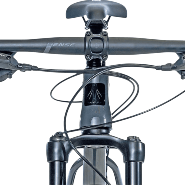 Bicicleta Sense React Sport Aro 29 Acera 16v Grafite e Prata