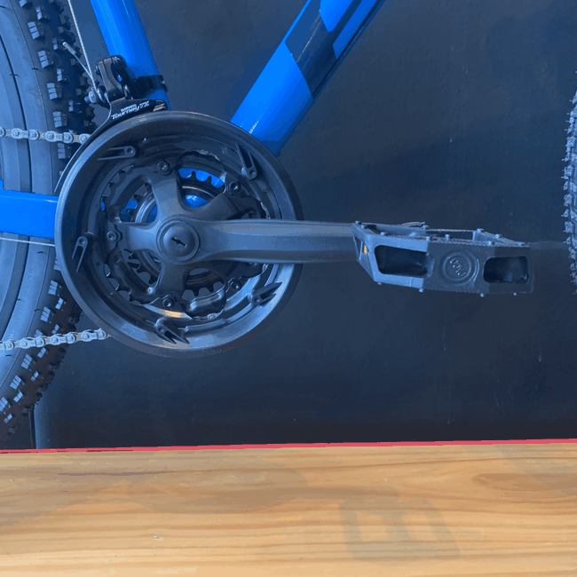 Bicicleta Sinc Tempo Aro 29 Shimano Tourney 21v Azul e Preto - Seminovo