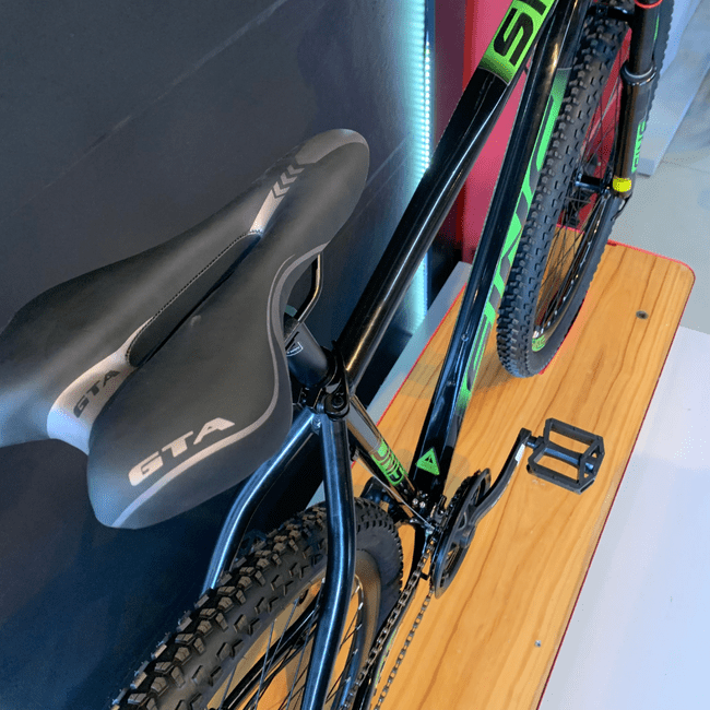 Bicicleta Sinc Tempo Aro 29 Tourney 21v Preto e Verde