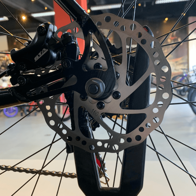 Bicicleta Sinc Tempo Aro 29 Tourney 21v Preto e Verde