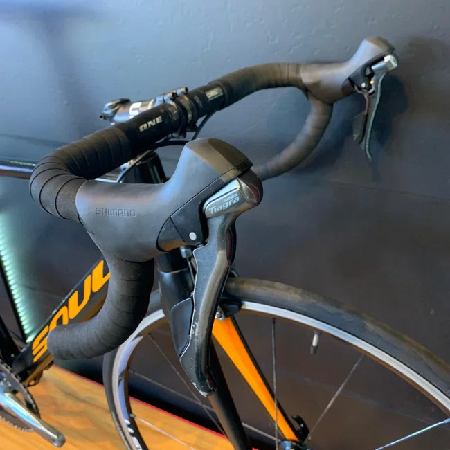 Bicicleta Soul Ironfox Aro 700 Tiagra 20v Preto Laranja - Seminova