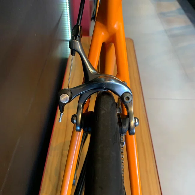 Bicicleta Soul Ironfox Aro 700 Tiagra 20v Preto Laranja - Seminova