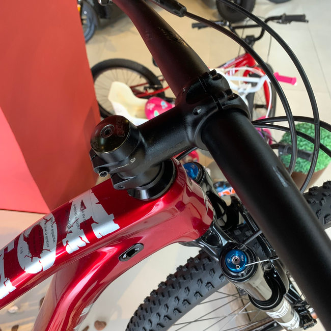 Bicicleta Soul Krakatoa Aro 29 NX 12V Vermelha e Prata - Seminova