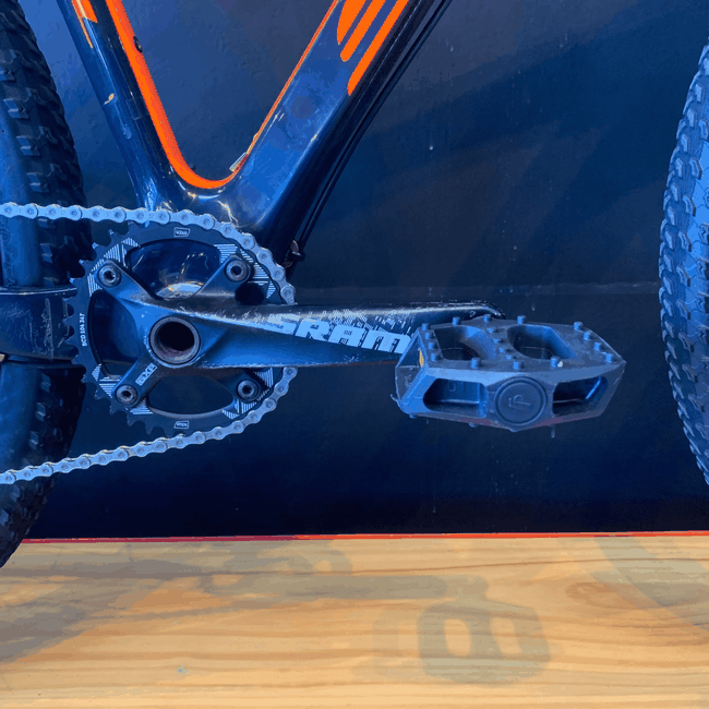 Bicicleta Soul Magma HT 229 Carbon Aro 29 Deore 12v Azul Marinho e Laranja - Seminova