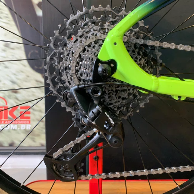 Bicicleta Soul Sl329 Aro 29 Sram Sx 12v Amarelo e Verde - Seminova