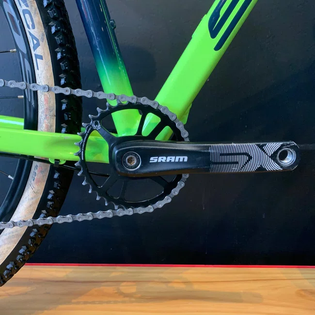 Bicicleta Soul Sl329 Aro 29 Sram Sx 12v Amarelo e Verde - Seminova