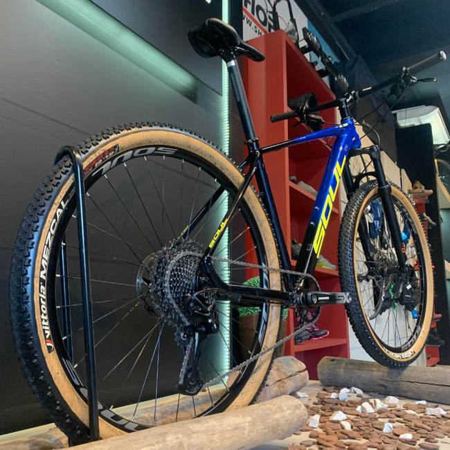 Bicicleta Soul SL329 Aro 29 SX 12v Azul e Amarelo e Preto - Seminova