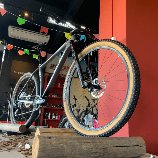 Bicicleta Soul SL929 Aro 29 GX 12v Grafite e Branco - Seminova
