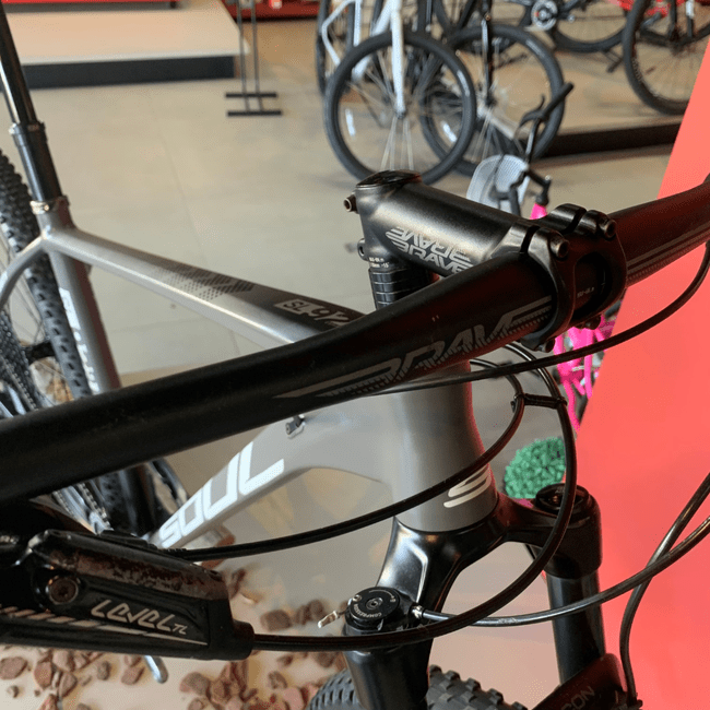 Bicicleta Soul SL929 Aro 29 GX 12v Grafite e Branco - Seminova