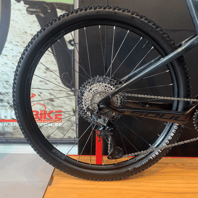 Bicicleta Soul Volcano XT 12v T-19 Camaleão-Seminova