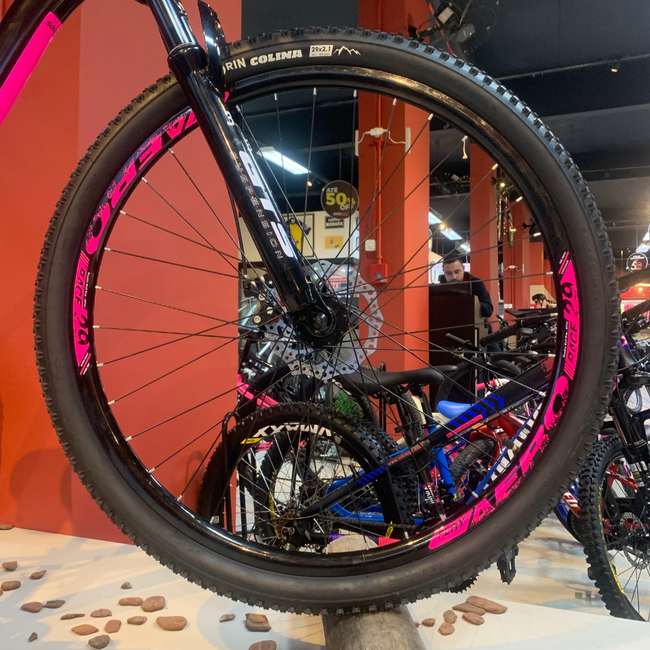 Bicicleta South Legend Aro 29 Tourney 21v Preto e Rosa