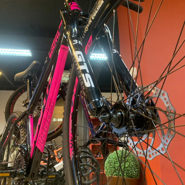 Bicicleta South Legend Aro 29 Tourney 21v Preto e Rosa