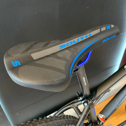 Bicicleta South Super Speed HD Aro 29  Altus 18v Preto e Azul