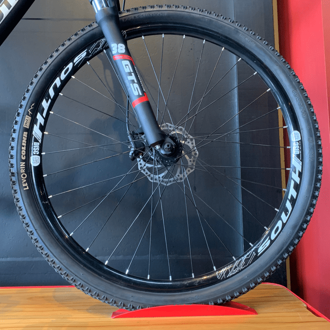 Bicicleta South Super Speed HD Aro 29 Altus 18v Preto e Azul