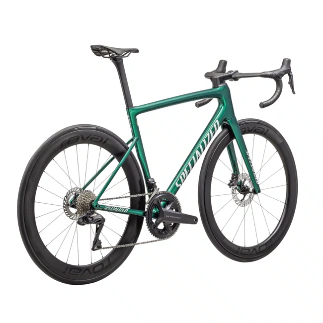 Bicicleta Specialized A700 Tarmac SL8 Pro Ultegra 12V Verde e Branco