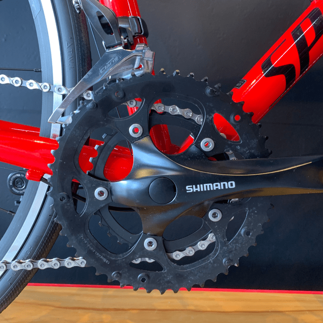 Bicicleta Specialized Allez E5 Aro 700 Claris 16v 2022 Vermelho e Preto