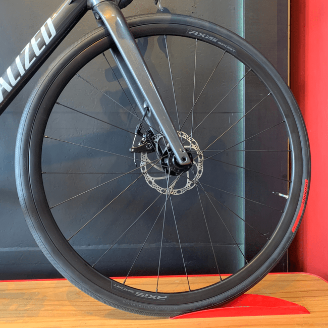 Bicicleta Specialized Allez E5 Aro 700 Claris 16v Cinza escuro e Branco e Prata