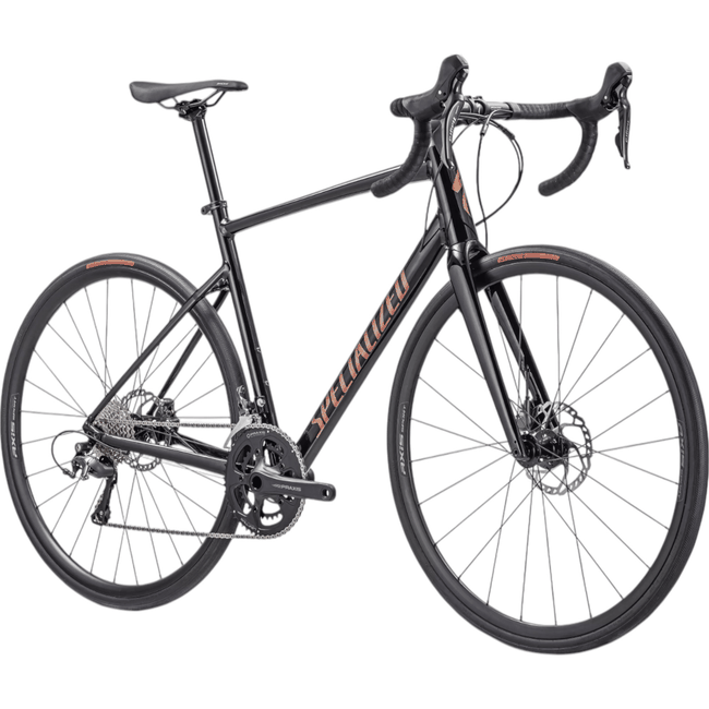 Bicicleta Specialized Allez E5 Disc Aro 700 Tiagra 20v 2025 Preto e Vermelho Claro