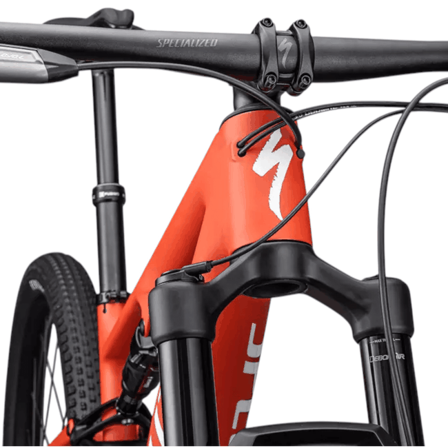 Bicicleta Specialized Aro 29 Epic 8 Comp Laranja Escuro e Branco