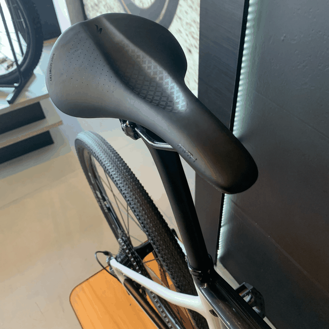 Bicicleta Specialized Aro 700 Creo SL Comp Carbon GRX 11v Cinza e Preto - Seminova