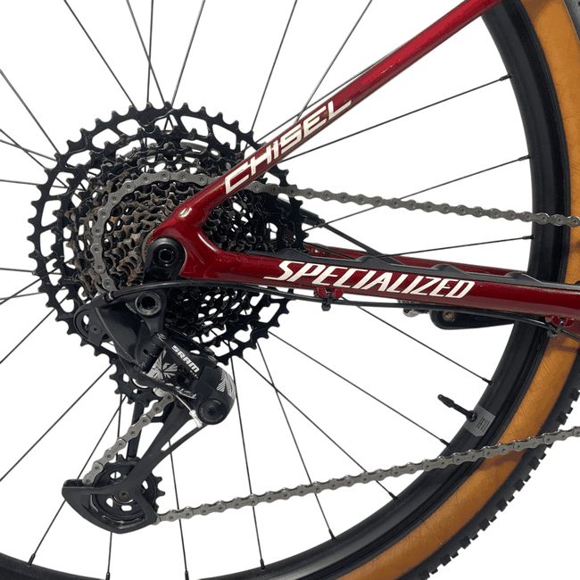 Bicicleta Specialized Chisel Comp Aro 29 NX 12V Vermelho e Branco - Seminova