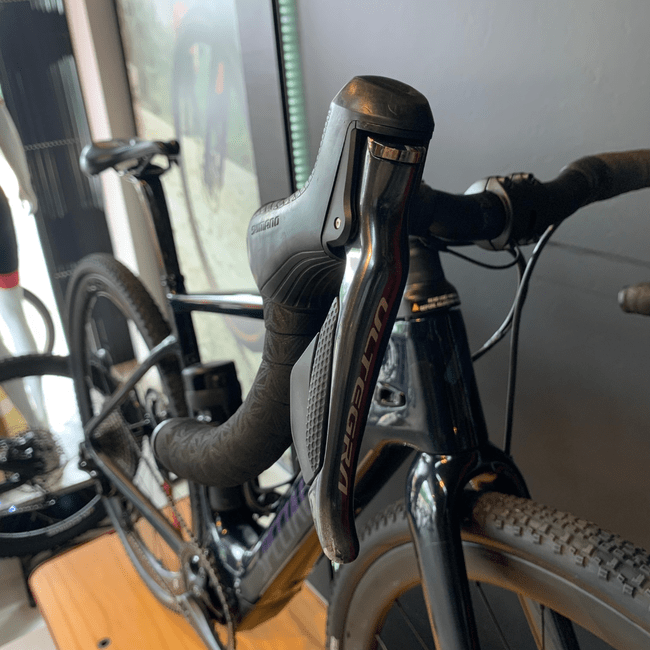 Bicicleta Specialized Creo SL Expert Aro 700 XT 11v Verde e Camaleão - Seminova