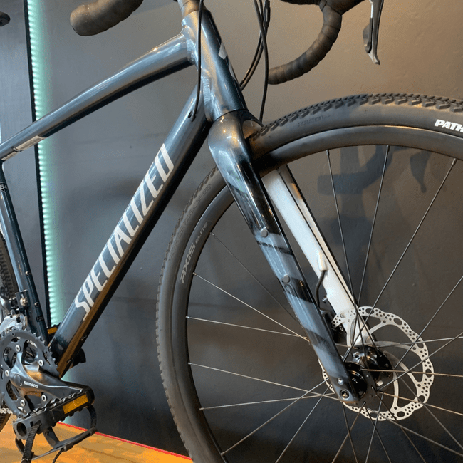 Bicicleta Specialized Diverge E5 Aro 700 Claris 8v 2022 Azul e Prata