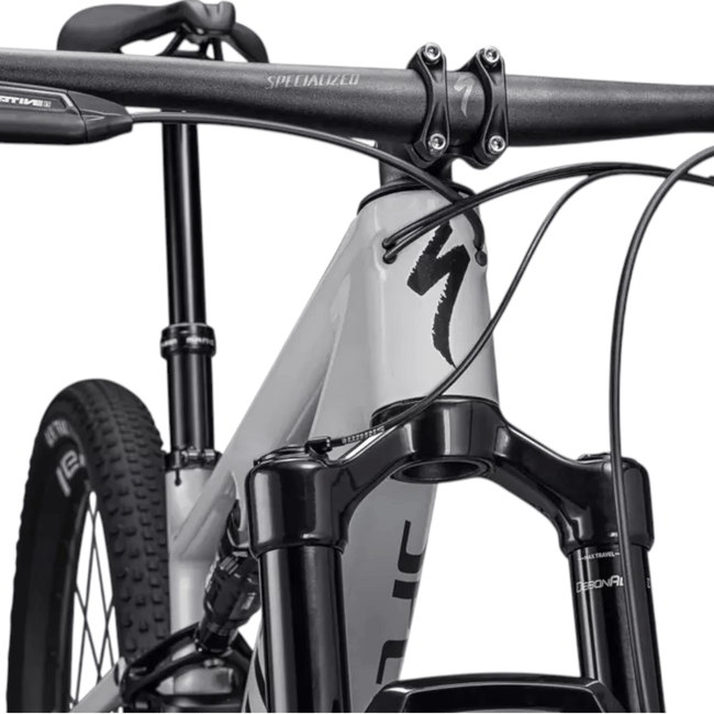 Bicicleta Specialized Epic 8 Expert Aro 29 Dolomita Metálico Brilhante e Preto