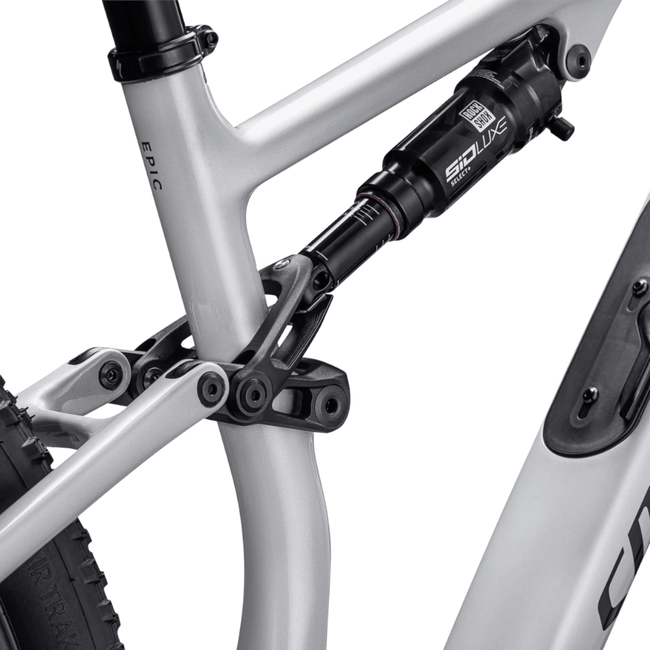 Bicicleta Specialized Epic 8 Expert Aro 29 Dolomita Metálico Brilhante e Preto