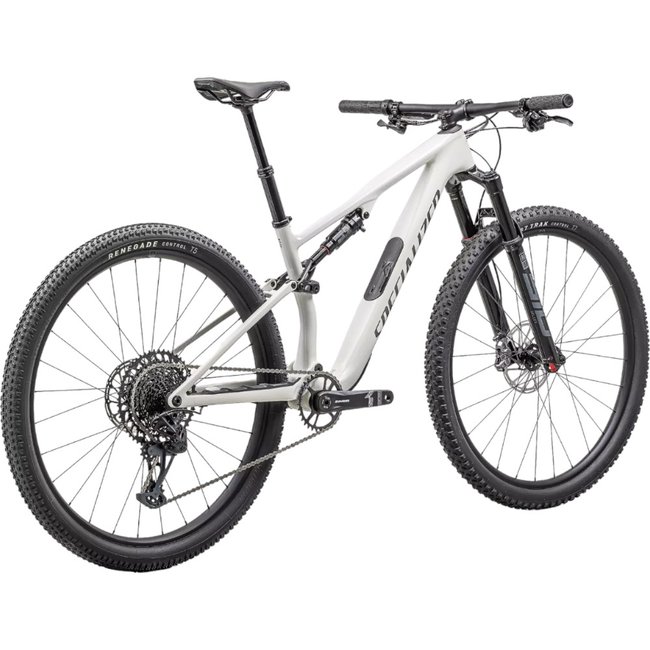 Bicicleta Specialized Epic 8 Full Comp Carbon Aro 29 GX 12v 2024 Branco e Cinza - Seminova