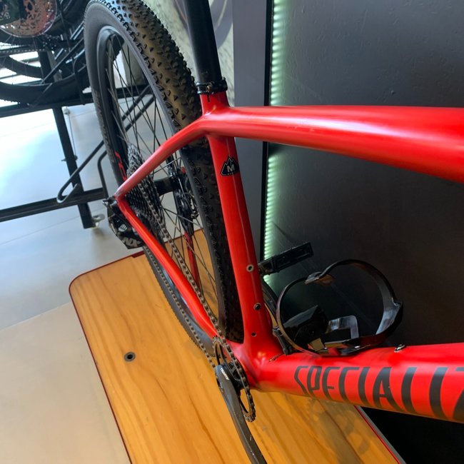Bicicleta Specialized Epic Comp Carbon Aro 29 NX 12v Vermelha - Seminova