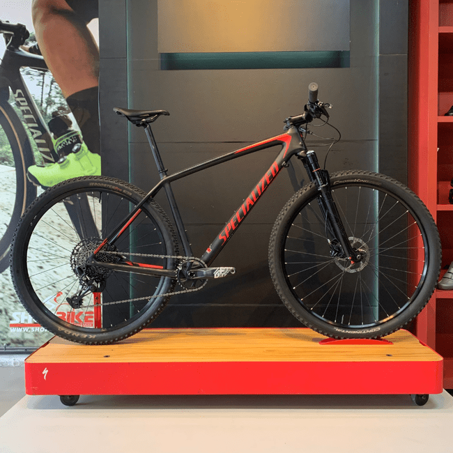 Bicicleta Specialized Epic HT Carbon Aro 29 NX 12v Preto - Seminova