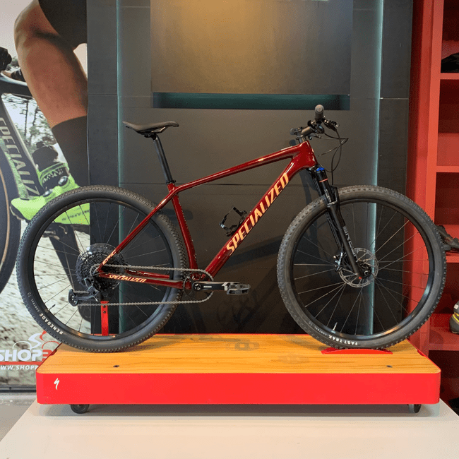Bicicleta Specialized Epic HT Comp Aro 29 GX 12 2022 Castanho e Laranja