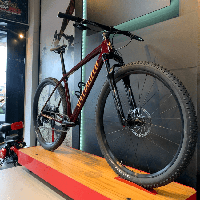 Bicicleta Specialized Epic HT Comp Aro 29 GX 12 2022 Castanho e Laranja