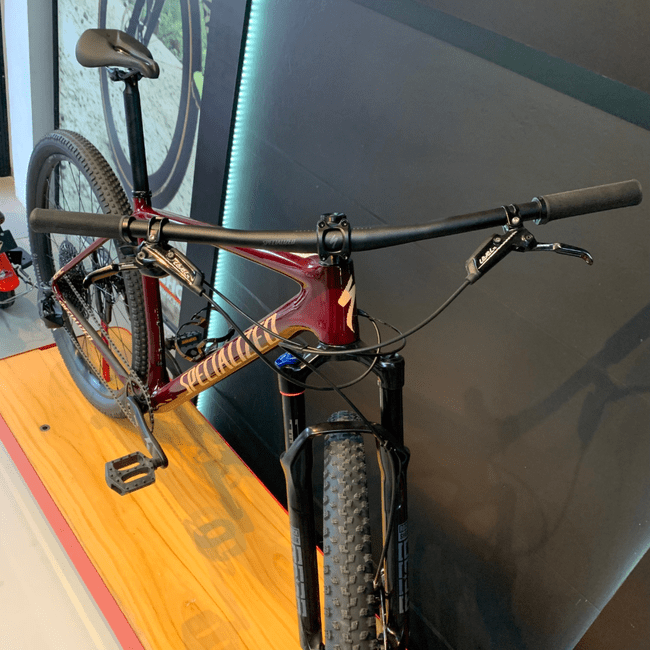 Bicicleta Specialized Epic HT Comp Aro 29 GX 12 2022 Castanho e Laranja