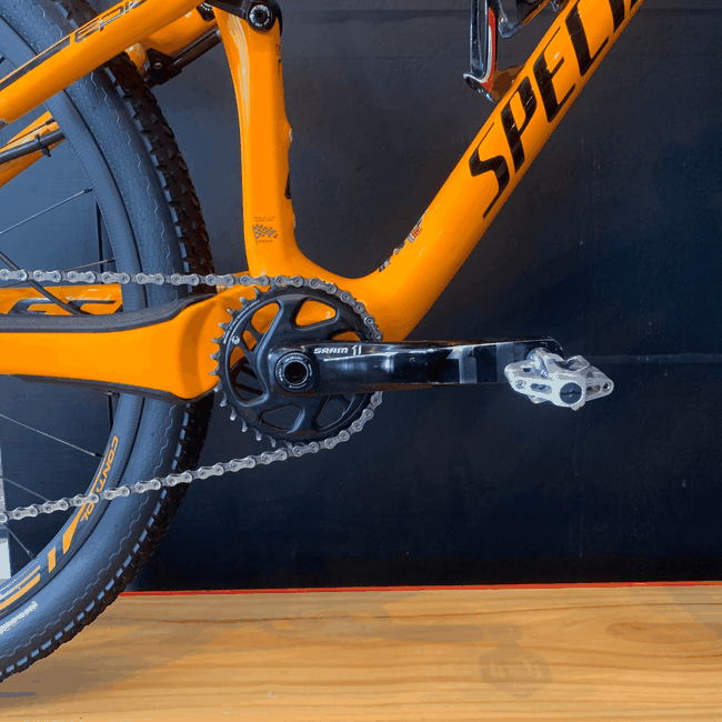 Bicicleta Specialized Epic Pro FSR Carbon Aro 29 SRAM X01 12v Laranja - Seminova