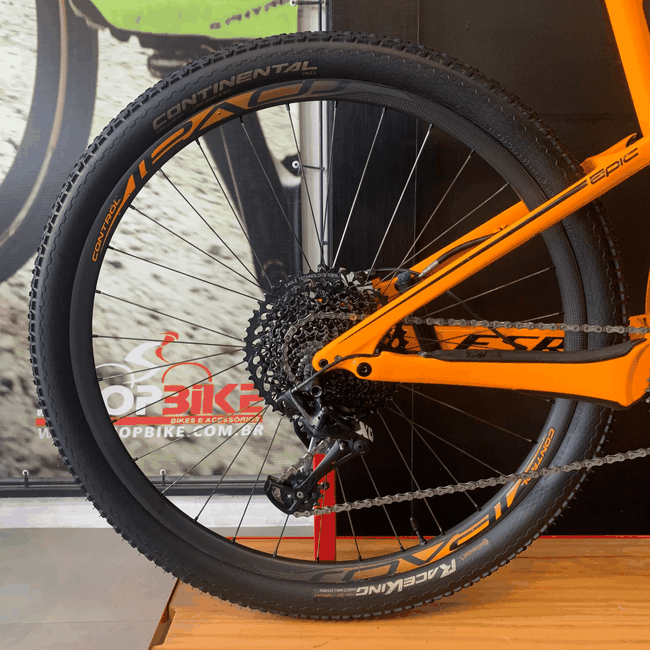 Bicicleta Specialized Epic Pro FSR Carbon Aro 29 SRAM X01 12v Laranja - Seminova