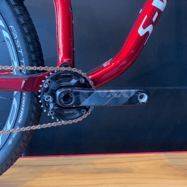 Bicicleta Specialized Epic Race S-Works Aro 29 XX1 AXS 12v Vermelha e Branca - Seminova