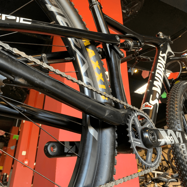 Bicicleta Specialized Epic S-Works Full Aro 29 XO1 12v Preto - Seminova