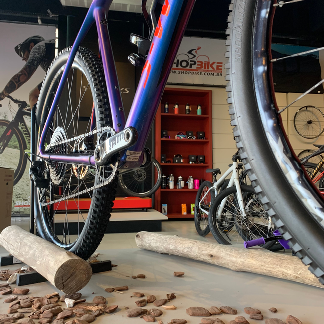 Bicicleta Specialized Epic S-Works HT Aro 29 XX1 12v Roxa Camaleão - Seminova