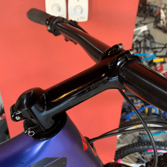 Bicicleta Specialized Epic S-Works HT Aro 29 XX1 12v Roxa Camaleão - Seminova