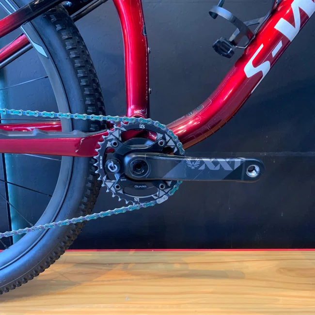 Bicicleta Specialized Epic S-Works xx1 12v Aro 29 Vermelho e Branco - Seminova
