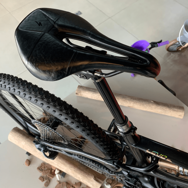 Bicicleta Specialized Levo SL S-Works Aro 29 XX1 12v Preto e Dourado - Seminova