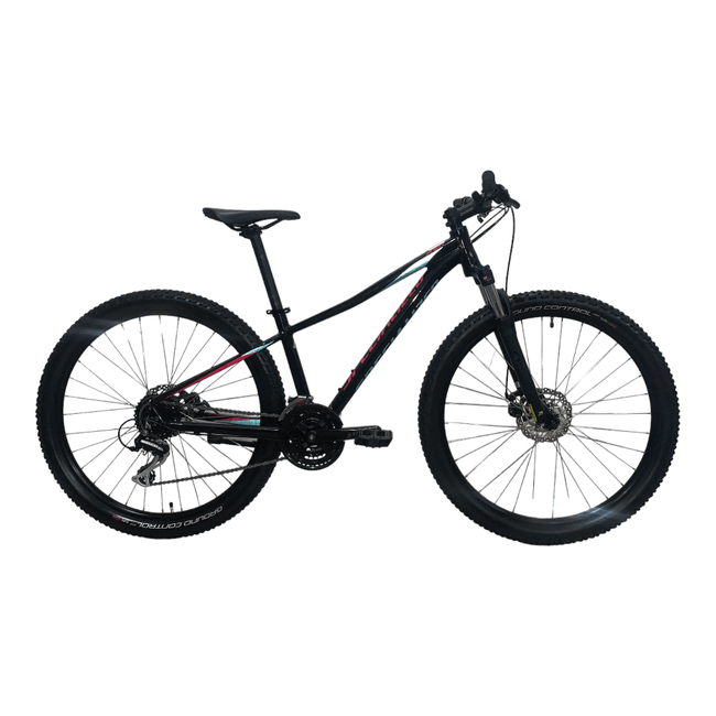 Bicicleta Specialized Pith Sport Aro 27,5 Acera 24v 2020 Preto e Verde e Rosa - Seminova